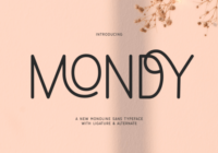 Mondy Font - Featured Image