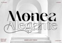 Monea Alegante Font - Featured Image