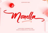 Monella Font - Featured Image