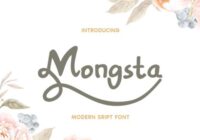 Mongsta Font - Featured Image