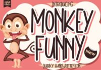 Monkey Funny Font - Featured Image