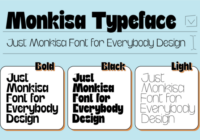 Monkisa Font - Featured Image