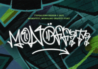 Monoffiti Font - Featured Image