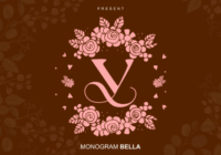 Monogram Bella Font - Featured Image