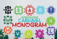Monogram Carnaval Font - Featured Image