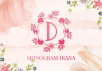 Monogram Diana Font - Featured Image