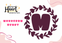 Monogram Heart Font - Featured Image