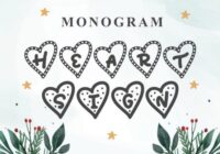 Monogram Heart Sign Font - Featured Image