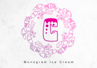 Monogram Ice Cream Font - Featured Image