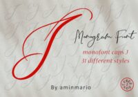 Monogram J | Monofont Caps J Font - Featured Image