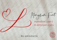 Monogram L | Monofont Caps L Font - Featured Image