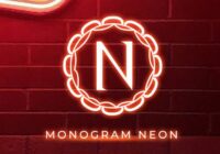 Monogram Neon Font - Featured Image