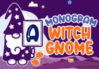 Monogram Witch Gnome Font - Featured Image