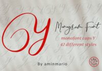 Monogram Y | Monofont Caps Y Font - Featured Image