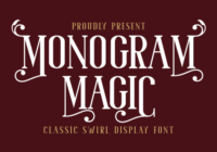 Monogrammagic Italic Font - Featured Image