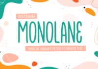 Monolane Font - Featured Image