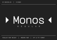 Monos Font - Featured Image