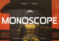 Monoscope Font - Featured Image