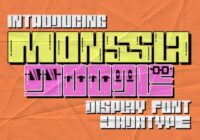 Monssla Font - Featured Image