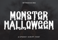 Monster Halloween Font - Featured Image