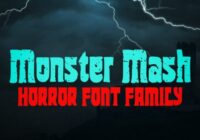 Monster Mash Font - Featured Image