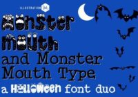 Monster Mouth Duo Font - Featured Image