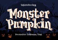 Monster Pumpkin Font - Featured Image