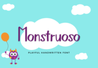 Monstruoso Font - Featured Image