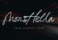 Monsttella Font - Featured Image