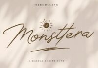 Monsttera Font - Featured Image