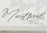 Monsttreal Font - Featured Image