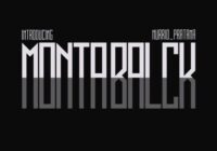 Monta Black Font - Featured Image