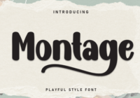 Montage Font - Featured Image