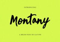 Montany Font - Featured Image