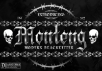 Monteng Font - Featured Image
