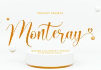 Monteray Font - Featured Image