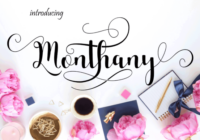 Monthany Font - Featured Image