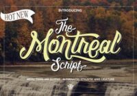 Montreal Script Font - Featured Image