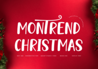 Montrend Christmas Font - Featured Image