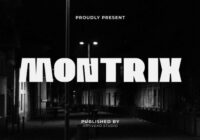 Montrix Font - Featured Image