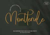 Montterule Font - Featured Image
