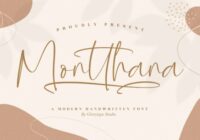 Montthana Font - Featured Image