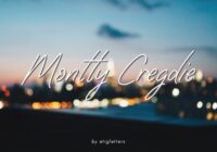 Montty Cregdie Font - Featured Image