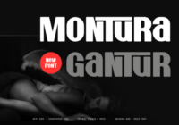 Montura Gantur Font - Featured Image