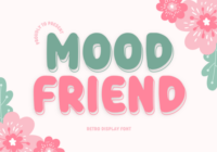 Mood Friend Font - Featured Image