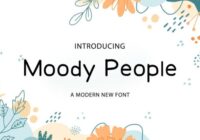 Moody People Font - Featured Image