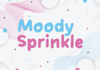 Moody Sprinkle Font - Featured Image
