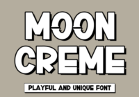 Moon Creme Font - Featured Image
