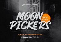 Moon Pickers Font - Featured Image