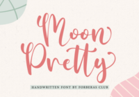 Moon Pretty Font - Featured Image